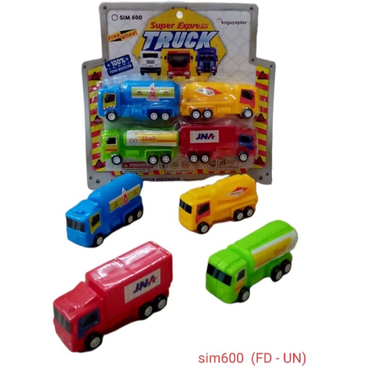 SIM 600 - Mainan Truk Super Express Truck SIM600