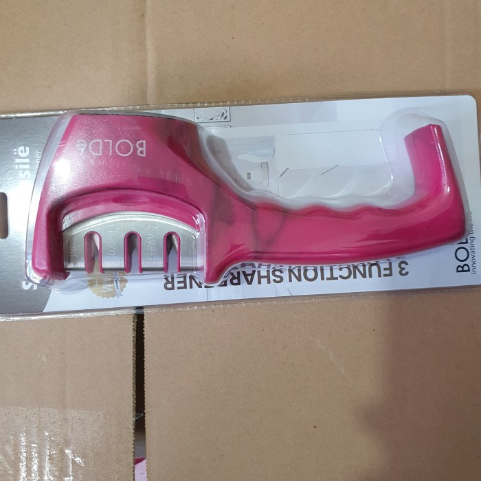 

Pengasah Pisau BOLDe - Knife Sharpener - Asah Pisau - Cokelat