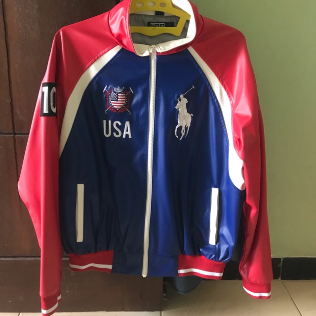 (USED) Jaket Polo Kulit