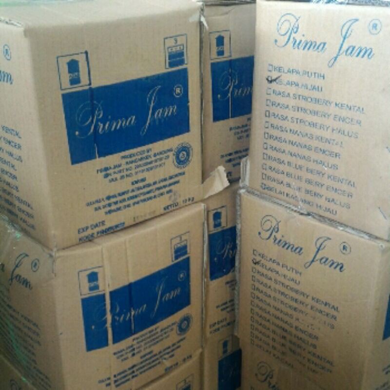 

Selai Kelapa Hijau bahan roti dan kue / merk prima jam