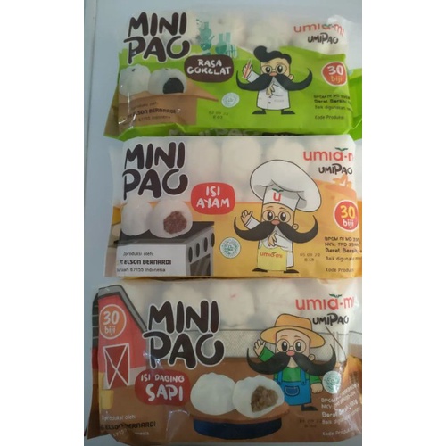 

Mini Pao isi 30 pcs /Mini Pao Umia-Mi/ Aneka Rasa