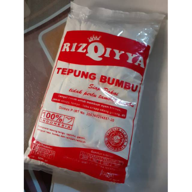 Tepung bumbu Low MSG rizqiyya