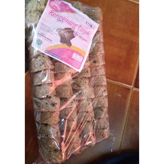 

Rengginang lorjuk tiga merpati oval asli || camilan khas madura (3 merpati oval super )