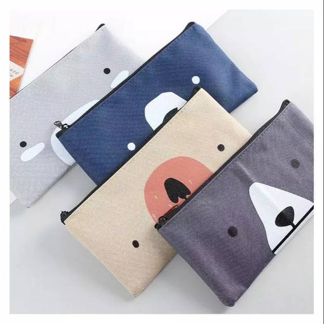 

Tempat Pensil / pencil case / tempat Pensil unik / Motif Unik Motif hewan lucu