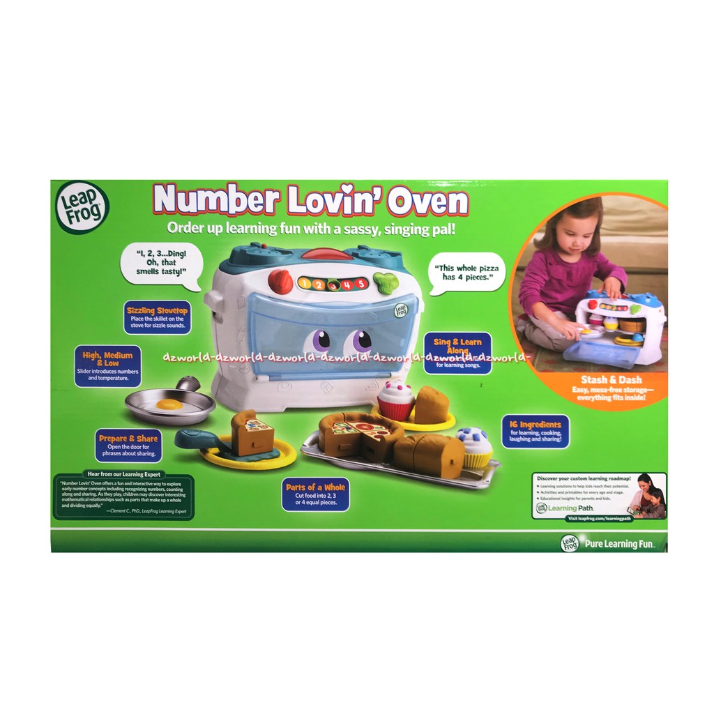 Leap Frog Number Loving Oven Mainan Oven Masak-Masakan Anak