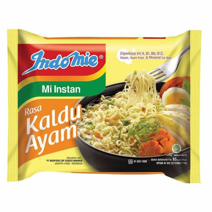 

INDOMIE MIE INSTANT NOODLE KALDU AYAM 69 GR SET 5 BUNGKUS