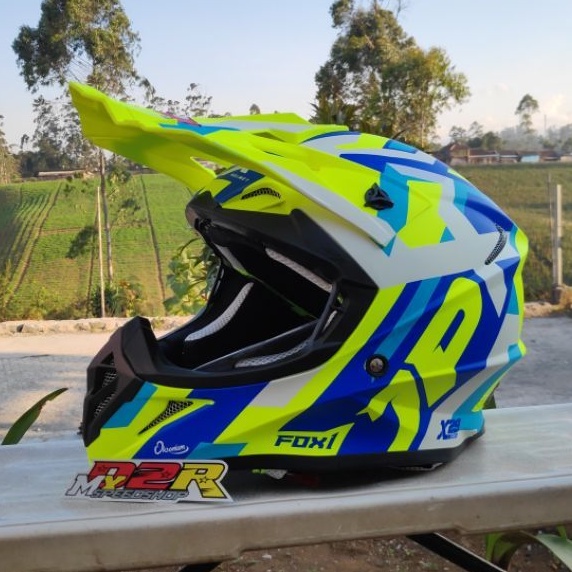 helm jpx fox1 cross full face x29 stabilo doff helm cross jpx