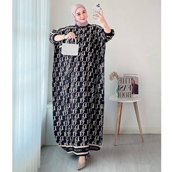 GAMIS KAFTAN KELELAWAR / KAFTAN JUMBO / GAMIS LOWO / KAFTAN KEKINIAN