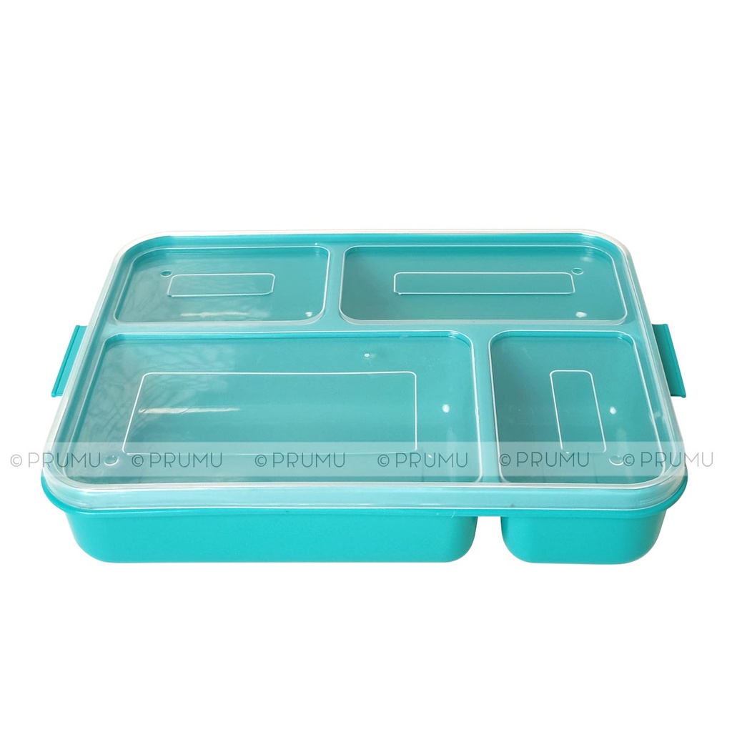 Kotak Makan Catering 4 Sekat - Kotak Bekal - Tempat Makan - Lunch Box - Clio Lunch Box Bento