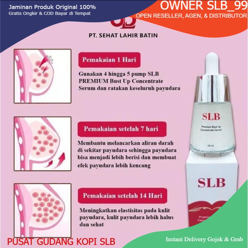 SLB Bust Up Premium Serum SLB Untuk Payudara Bisa COD
