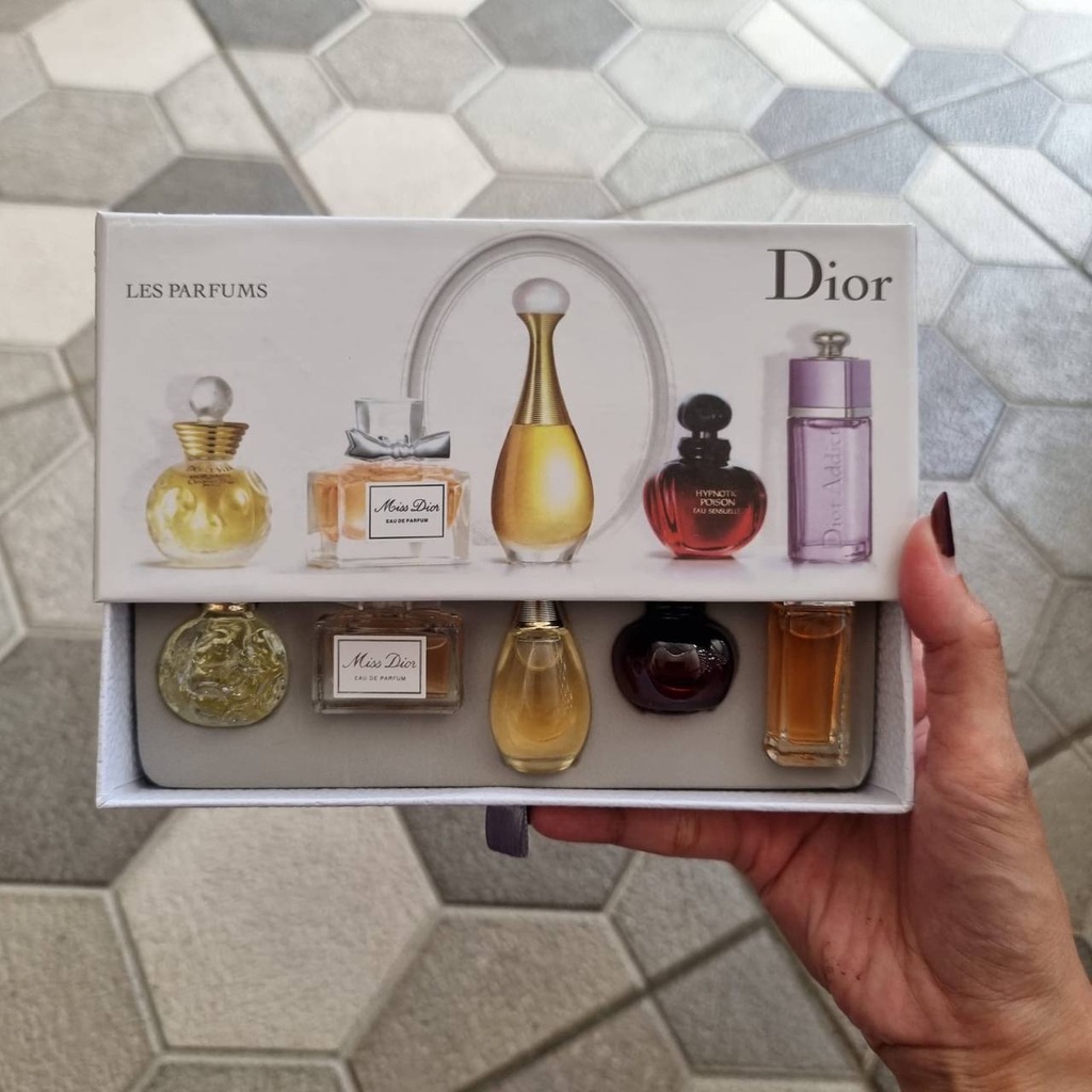 Parfum Christian Dior Les Miniature Collection 5 Piece [ isi 5ml/pc ]