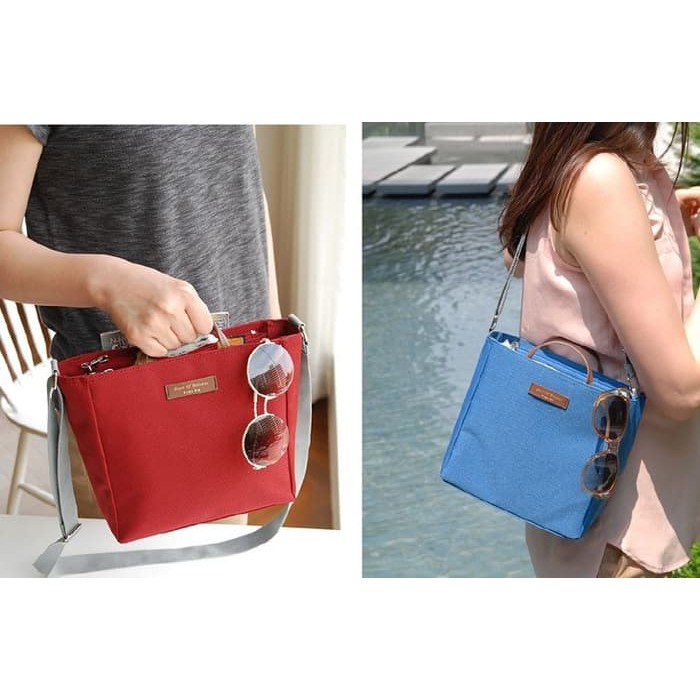 Tas Selempang Wanita Charles Keith Clutch Cnk   Beige Murah Import Batam Abg Kekinian