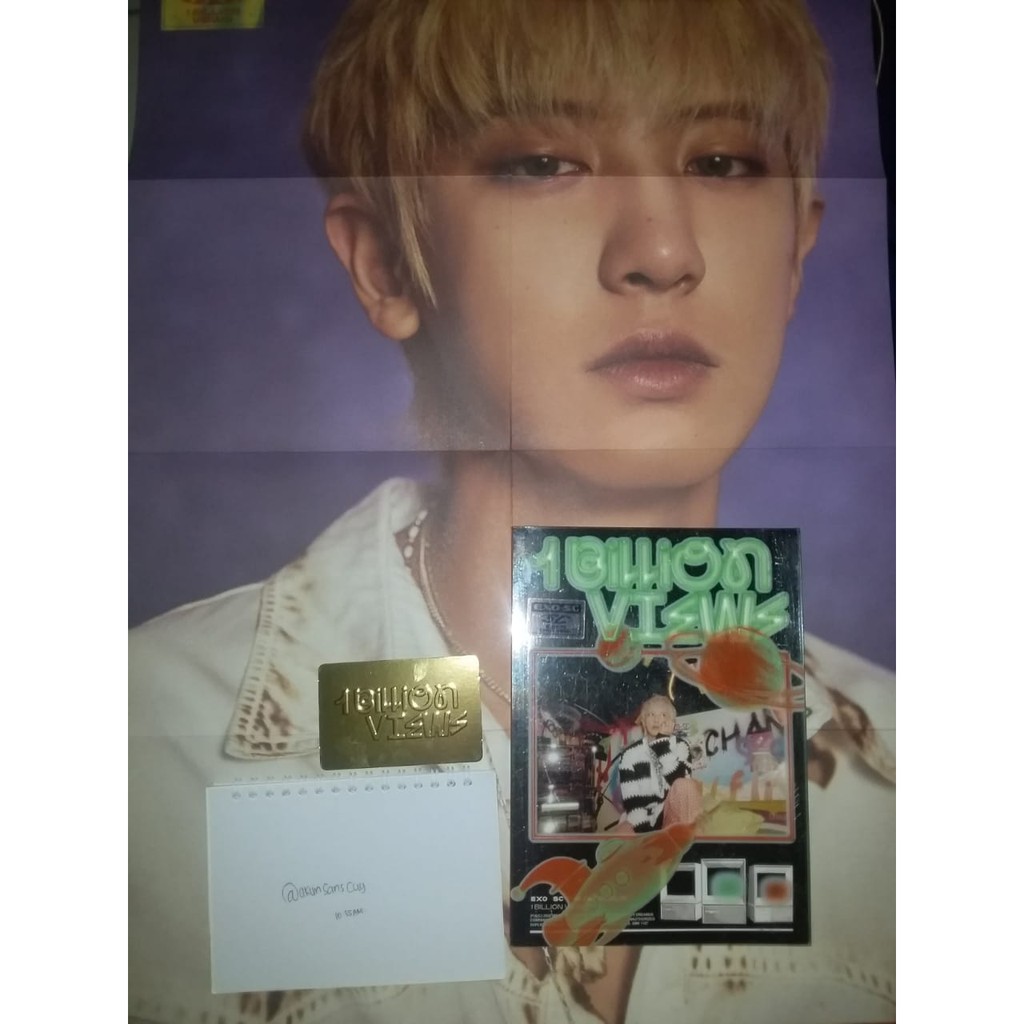 Album Only EXO SC 1BV Park Ver dan Roll Poster Suho X-EXO