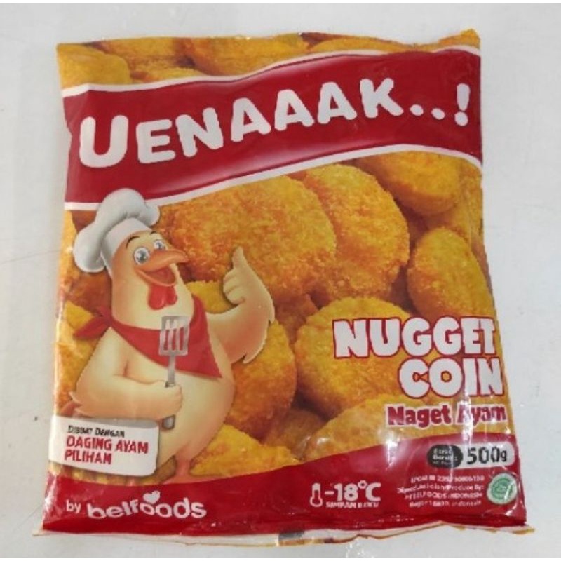 

Belfoods Uenak Nugget Coin 500Gr