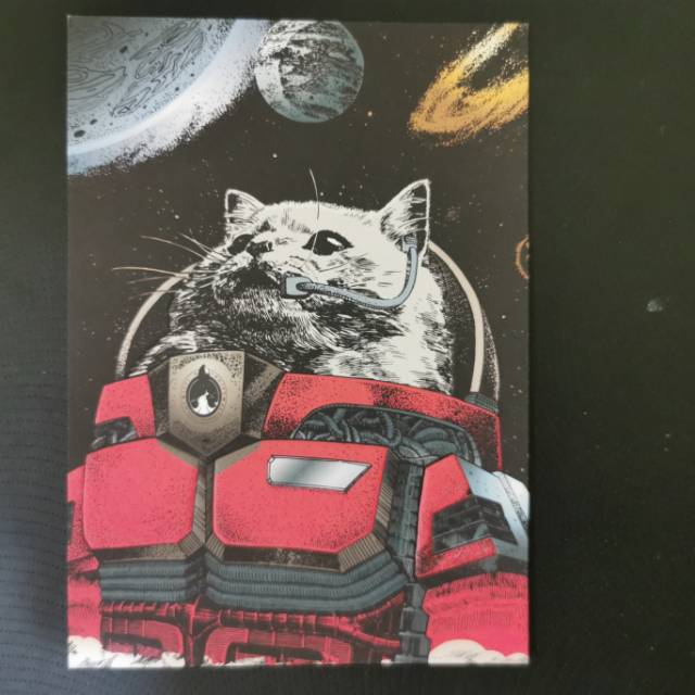 

Kartu pos tikus/rat postcard