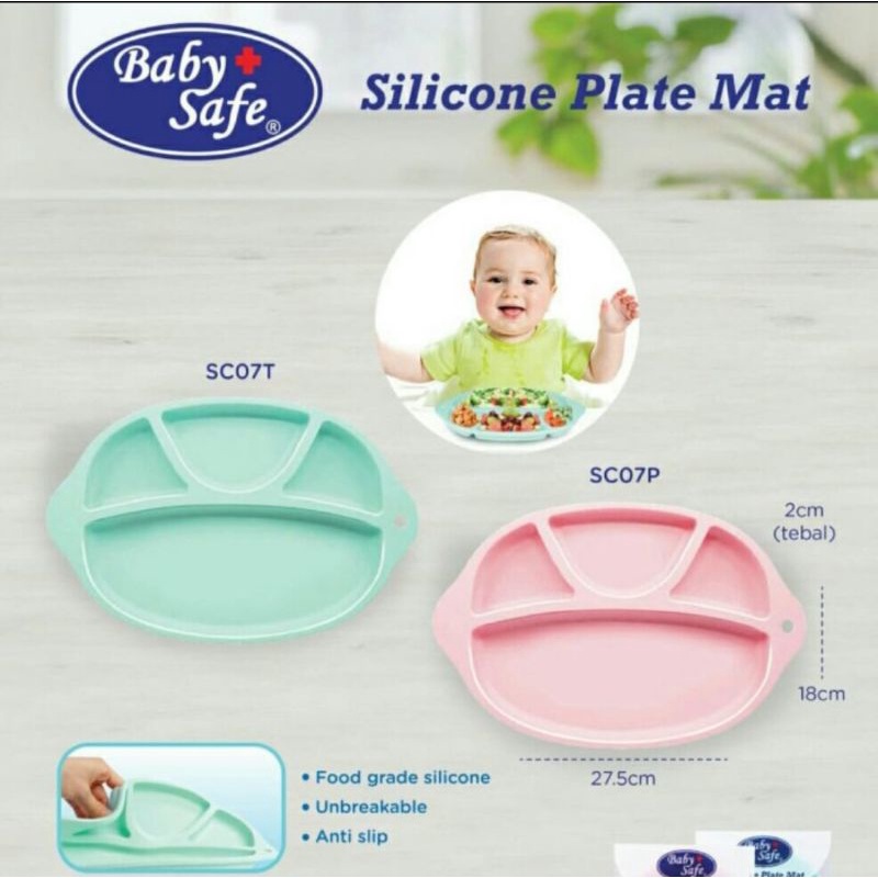 Baby Safe Silicone Plate