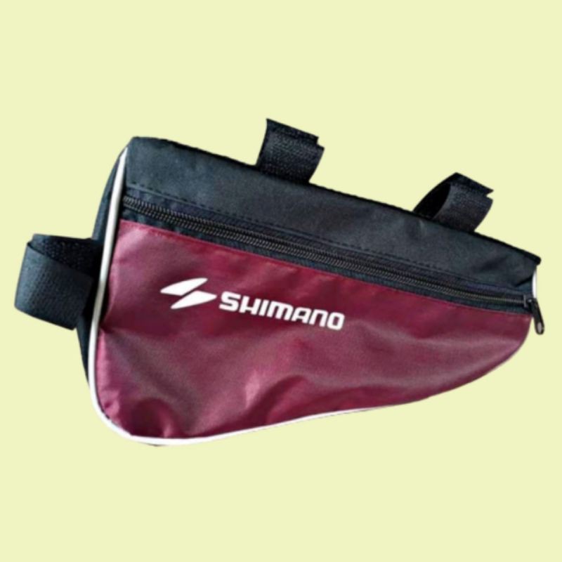 tas sepeda frame segitiga shimano, tas sepeda gunung, mtb, vixi, ontel dll