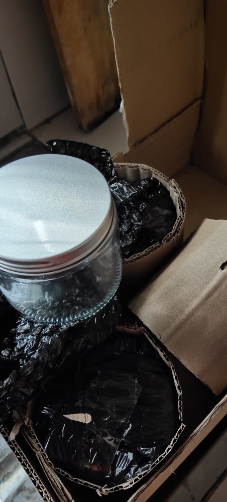 Jar Toples Wadah Kaca Aluminium 400 Ml Serbaguna Grosir Murah Kemasan