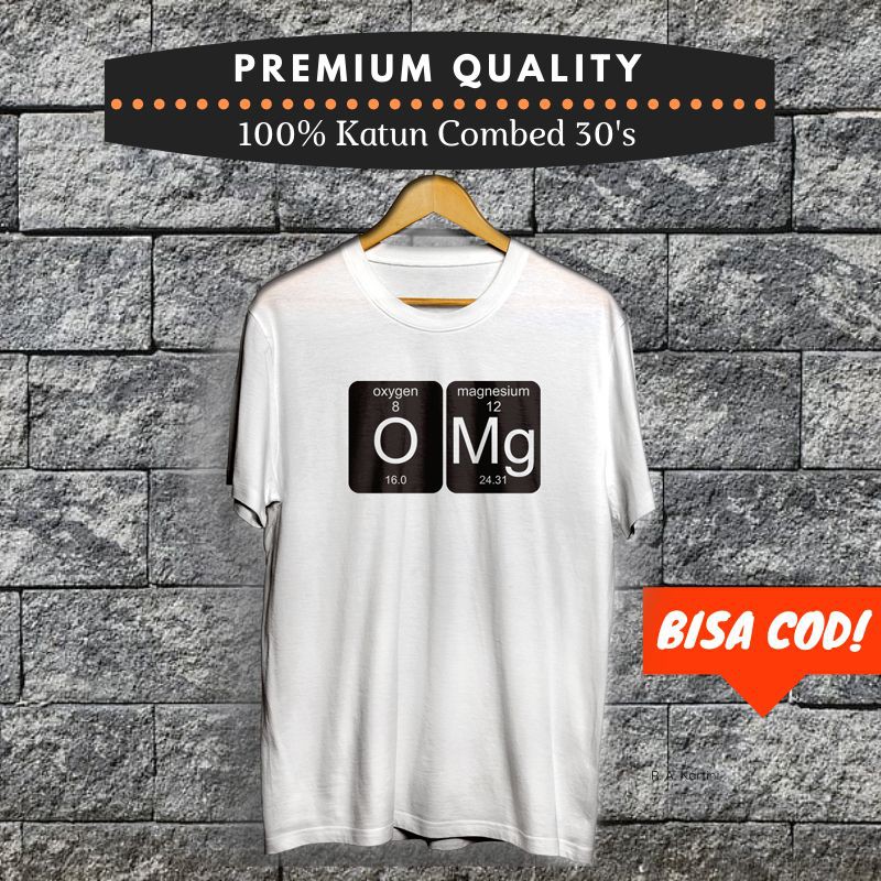 Baju Kaos Distro Pria Original Kekinian Terbaru Oxygen Magnesium