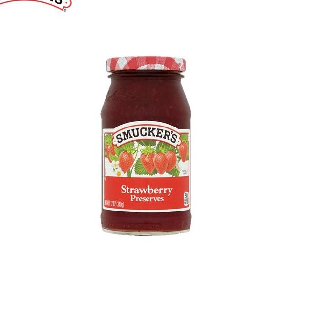 

Stok baru--Smuckers Selai Strawberry 340 gr