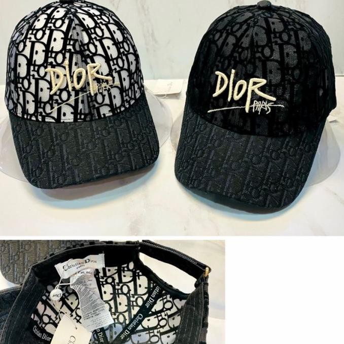 Topi Baseball C. DIOR Transparant