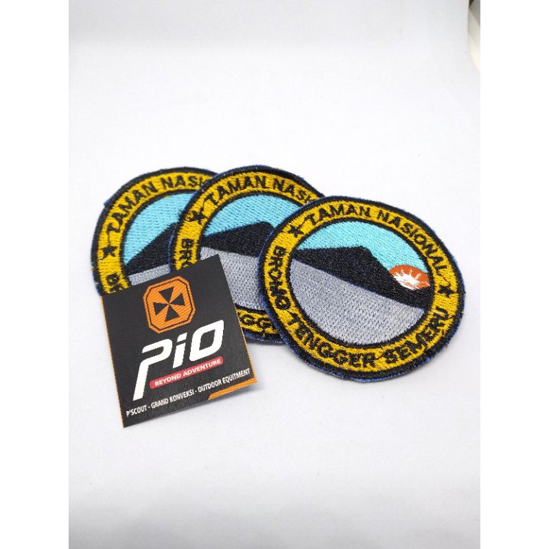 Emblem Gunung Bordir Semeru