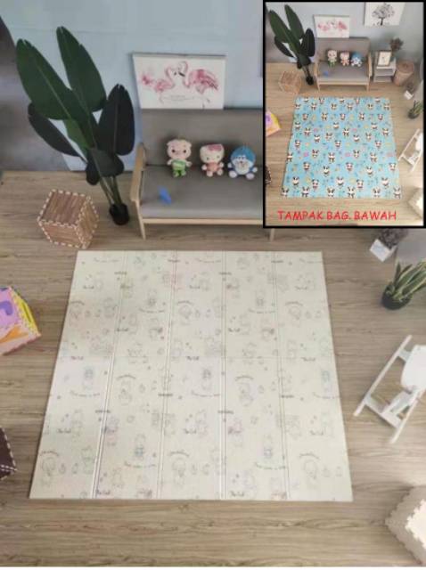 Playmat bayi 200x180 import Free bag jaminan kualitas