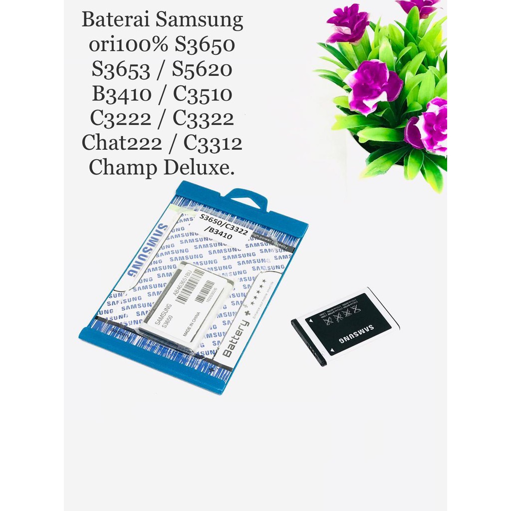 baterai samsung s3650 b3410 AB463651BC original battery battle batt