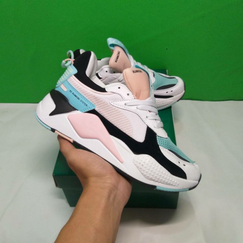 PUMA RS-X REINVENTION WHITE PEACH BUD PREMIUM QUALITY