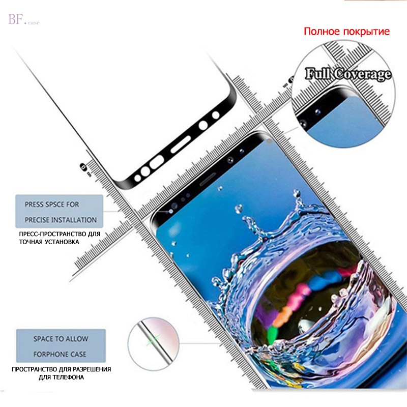 Pelindung Layar Tempered Glass Untuk Samsung Galaxy S20FE S9 S10 S20 S22 Note8 Note9 Note10