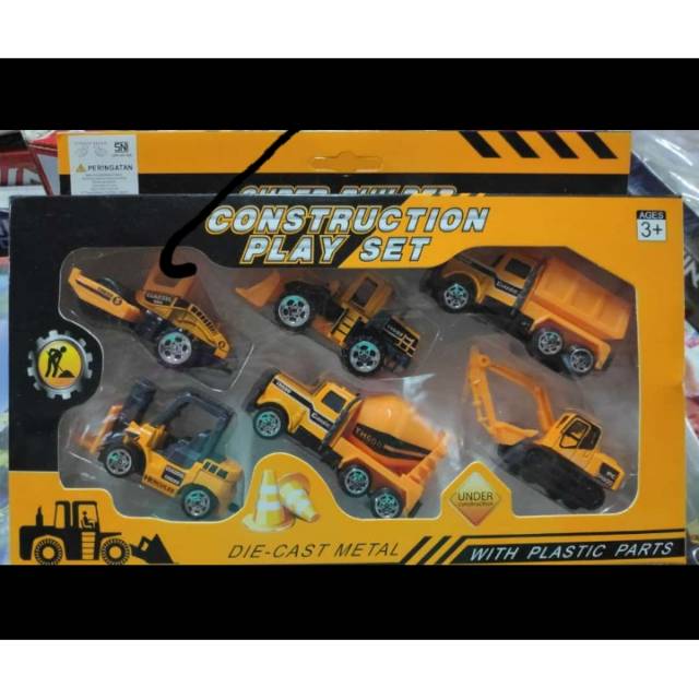 diecast construction set