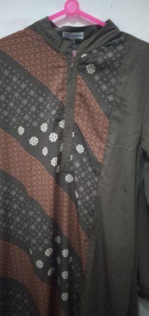 Gamis Batik Family (batik Gamis Koko Couple Dress Syari Bestseller)