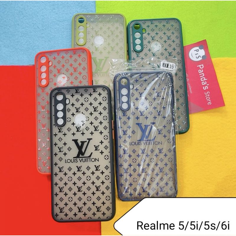 Case Realme 5 5i 5s 6i My choice LV LOUIS VUITTON + Ring Kamera / Pelindung Kamera (PsS)