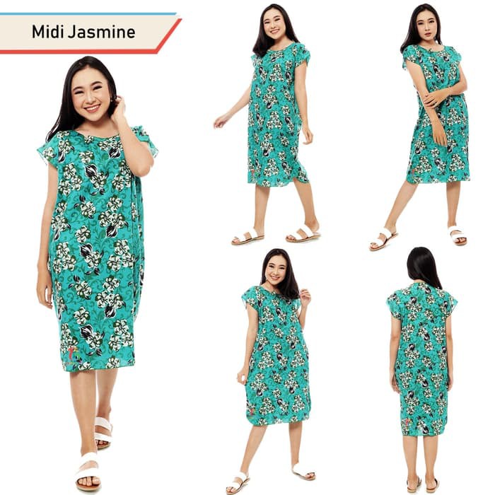 DASTER MIDI JASMINE/DASTER CANTIK/DASTER KEKINIAN/DASTER HAMIL/GROSIR