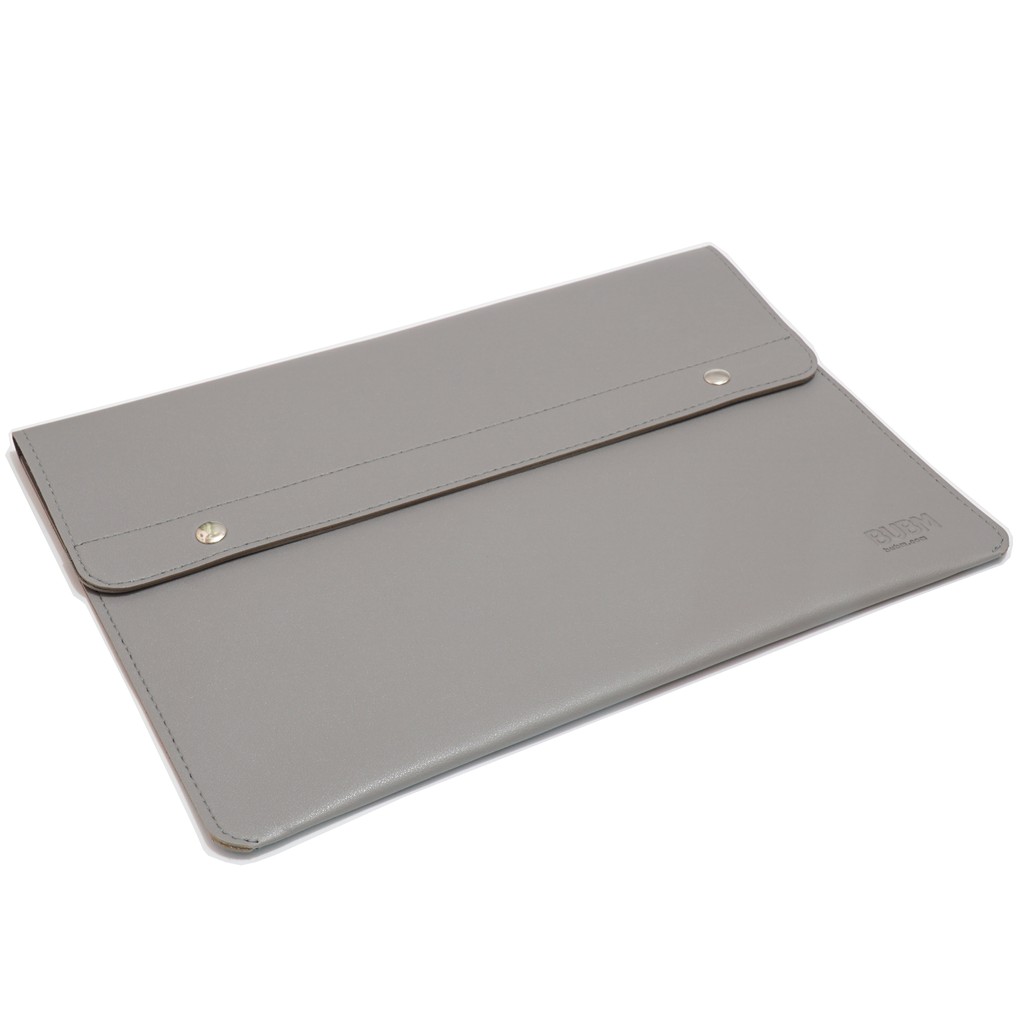 Tas Laptop 13 inch Sleeve Case Macbook Bubm Waterproof - Grey