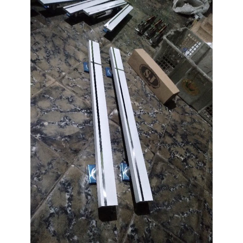 handle pintu rumah minimalis gagang tarikan pintu stainless 2x4cm jumbo model italy panjang 60cm dan 80cm premium quality