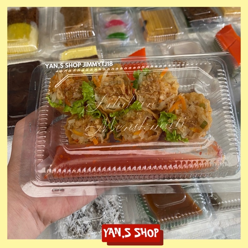 

Selat Popia / Pokpia / Lumpia Medan Vegetarian isi 6 Free Sambal