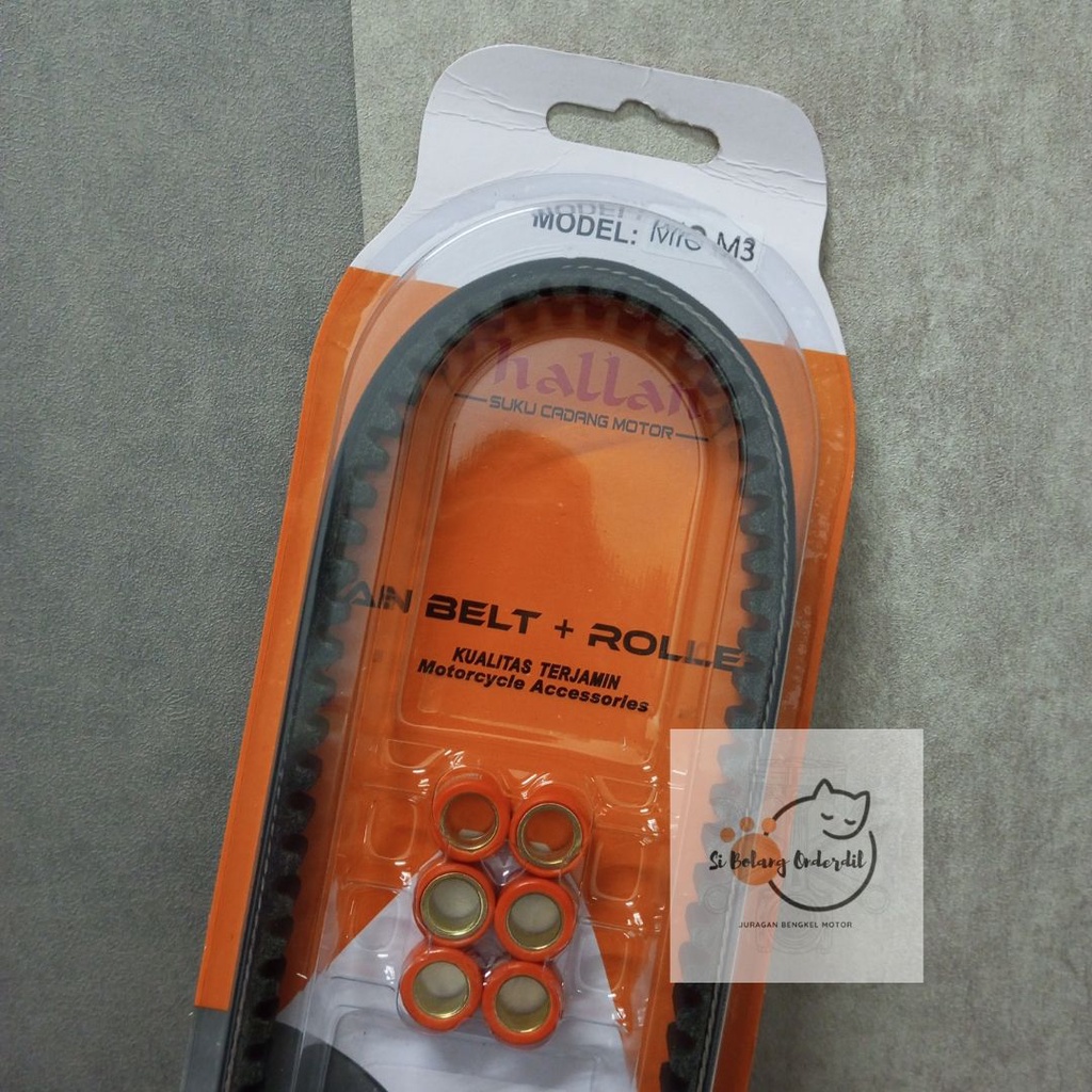 VANBELT + ROLLER MIO M3 KODE 2PH VBELT KIT MIO M3 THALLAND