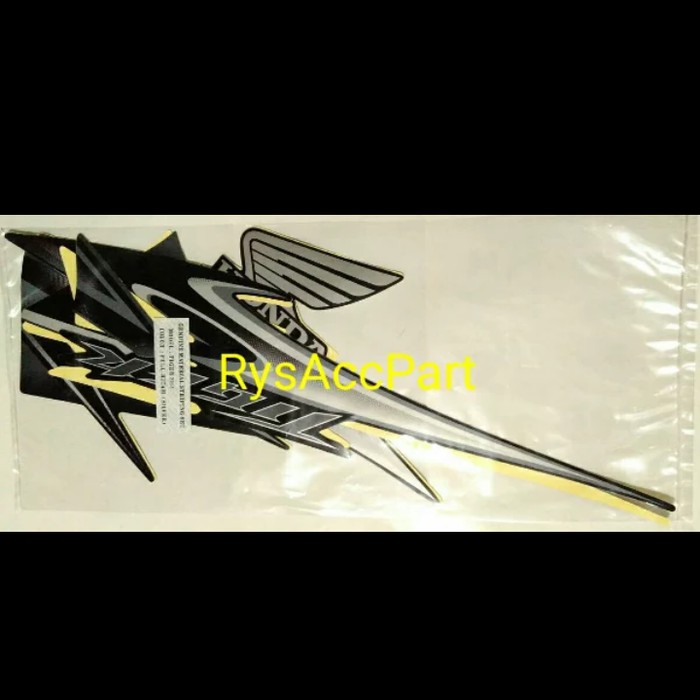 [COD] Striping stripping stiker honda tiger revo 2013-2014 hitam violet ungu