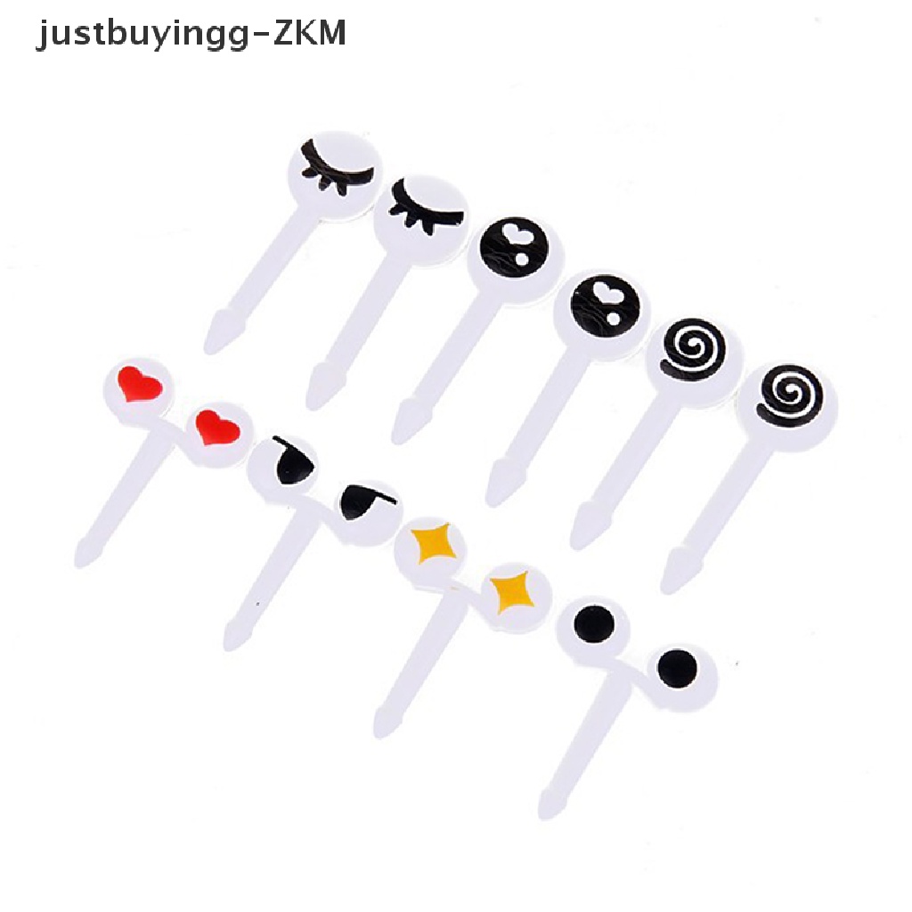 [justbuyingg] Fruit Fork Mini Cartoon Children Snack Cake Dessert Food Fruit Toothpick Fork [zkm]