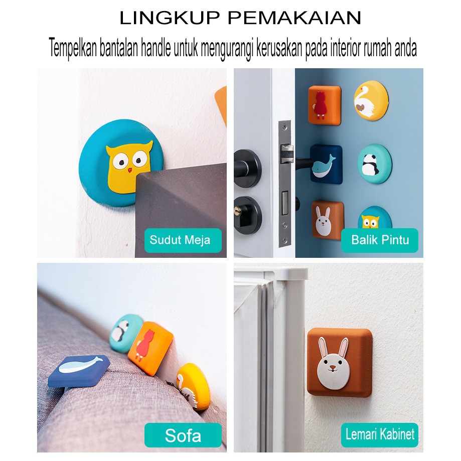 Penahan Bantalan Pintu Motif Karakter Lucu dan Unik