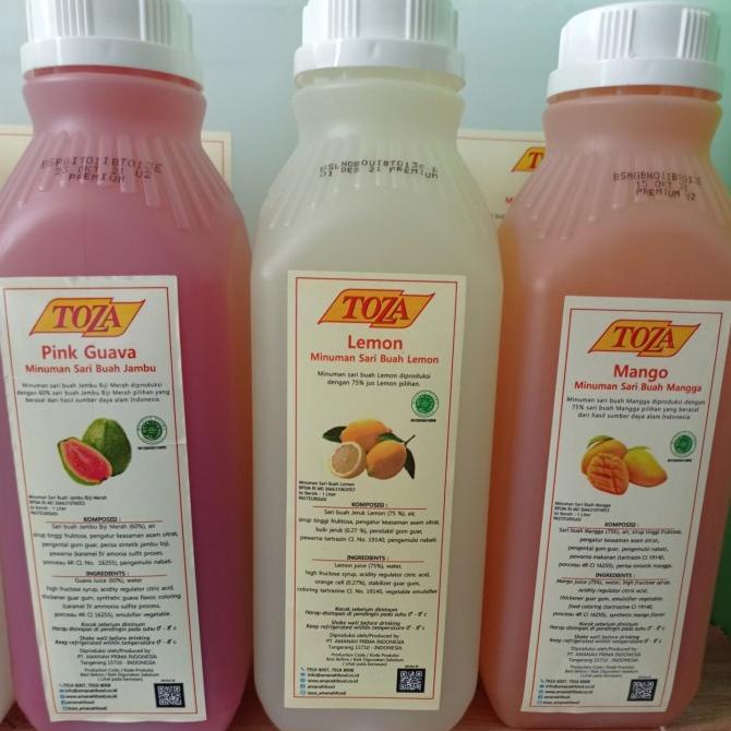 

Cuci Gudang Awal Tahun TOZA JUICE / JUS 1 LITER Cuci Gudang Awal Tahun