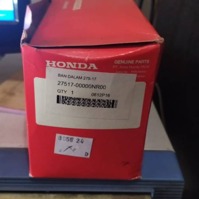 Ban Dalam AHM 275/17