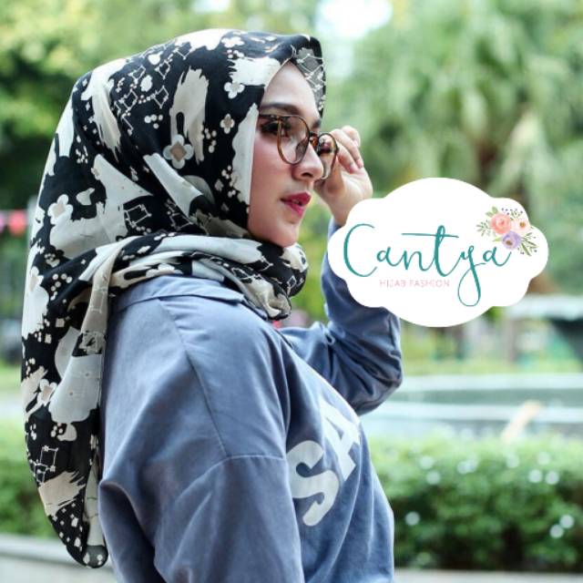 Jilbab viney / pollycaton / vine japan