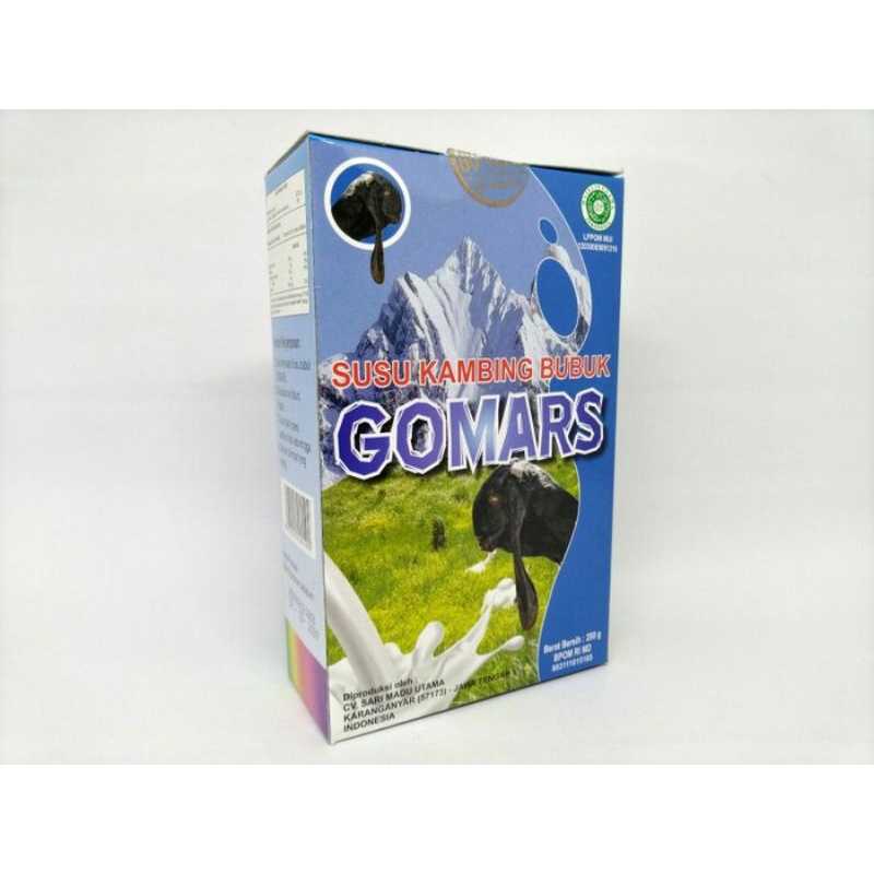 

Gomars Susu Kambing Etawa Putih Rasa Original 200 gram