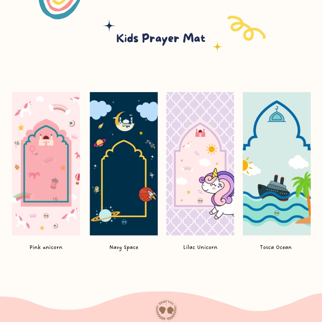 Marves - SAJADAH ANAK PRINT ANTI SLIP-2