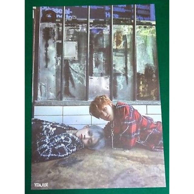 [Official Poster] Seventeen - Teen Age (S.Coups & The8)