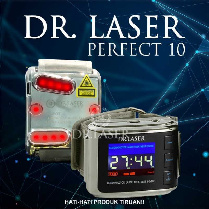 TERAPI LASER DR LASER PERFECT 10 BONUS INTRANASAL DAN LASER PAD