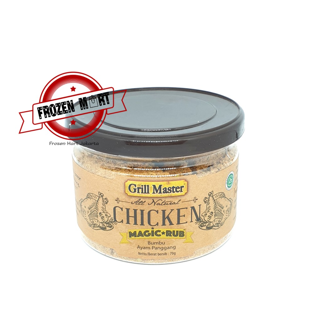 JAYS /  JAY'S GRILL MASTER CHICKEN MAGIC RUB 70GR / Bumbu Ayam Panggang