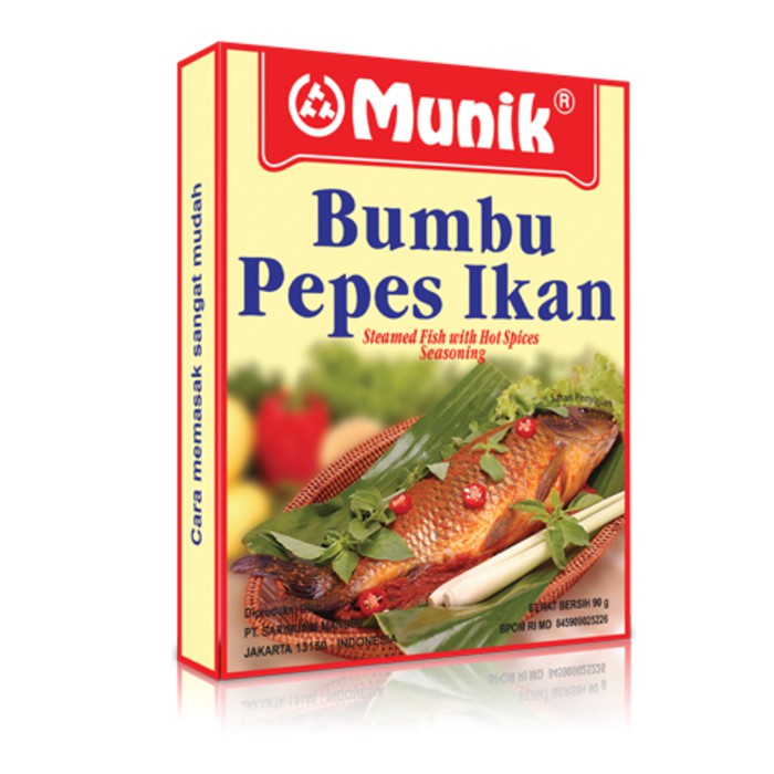 

Bumbu Munik Pepes Ikan 90 Gram